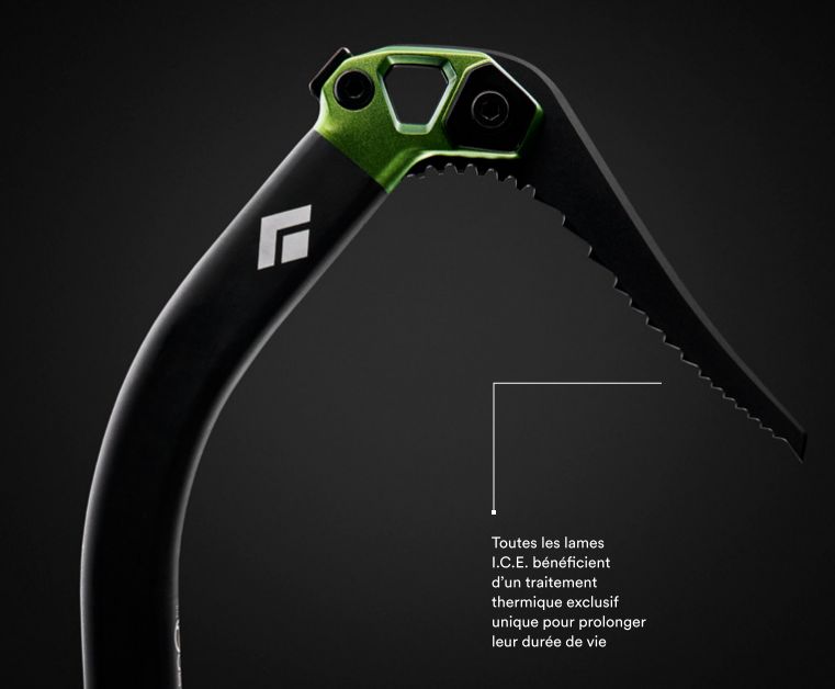 Hydra Ice Tool Black Diamondの特性：アイスブレード